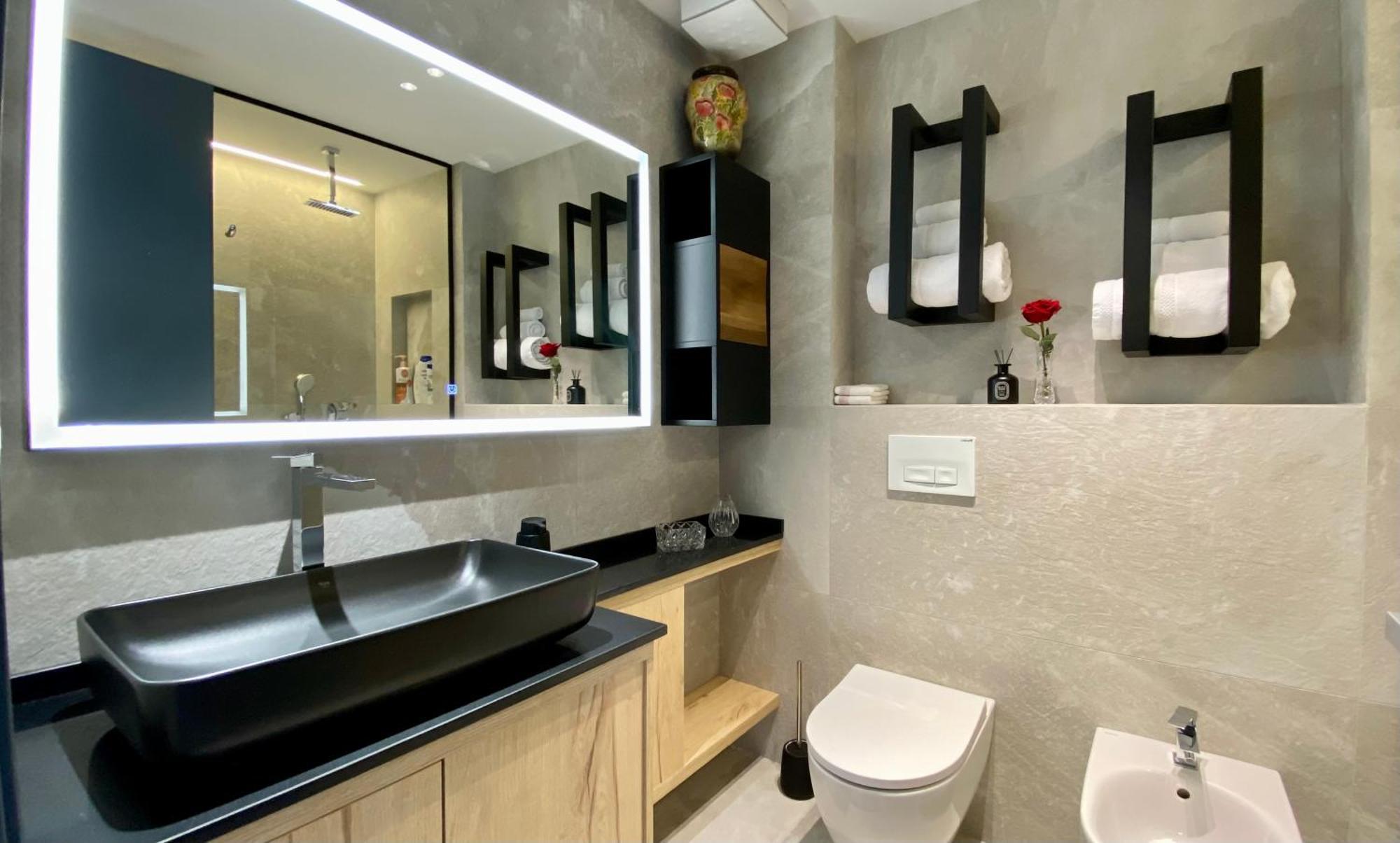 "Superattico" - Central Tirana Gorgeous Penthouse, Free Parking Exteriér fotografie