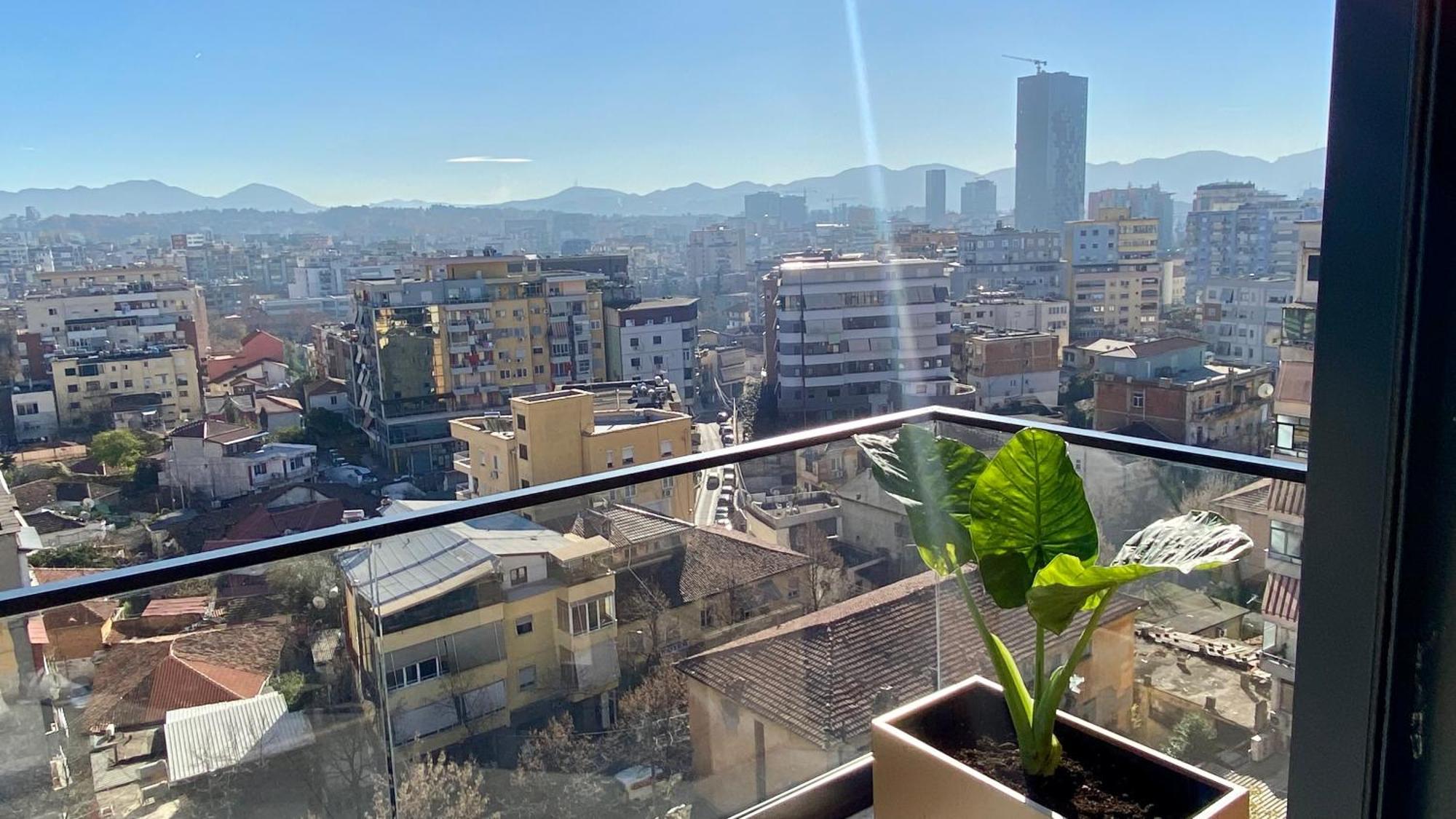 "Superattico" - Central Tirana Gorgeous Penthouse, Free Parking Exteriér fotografie